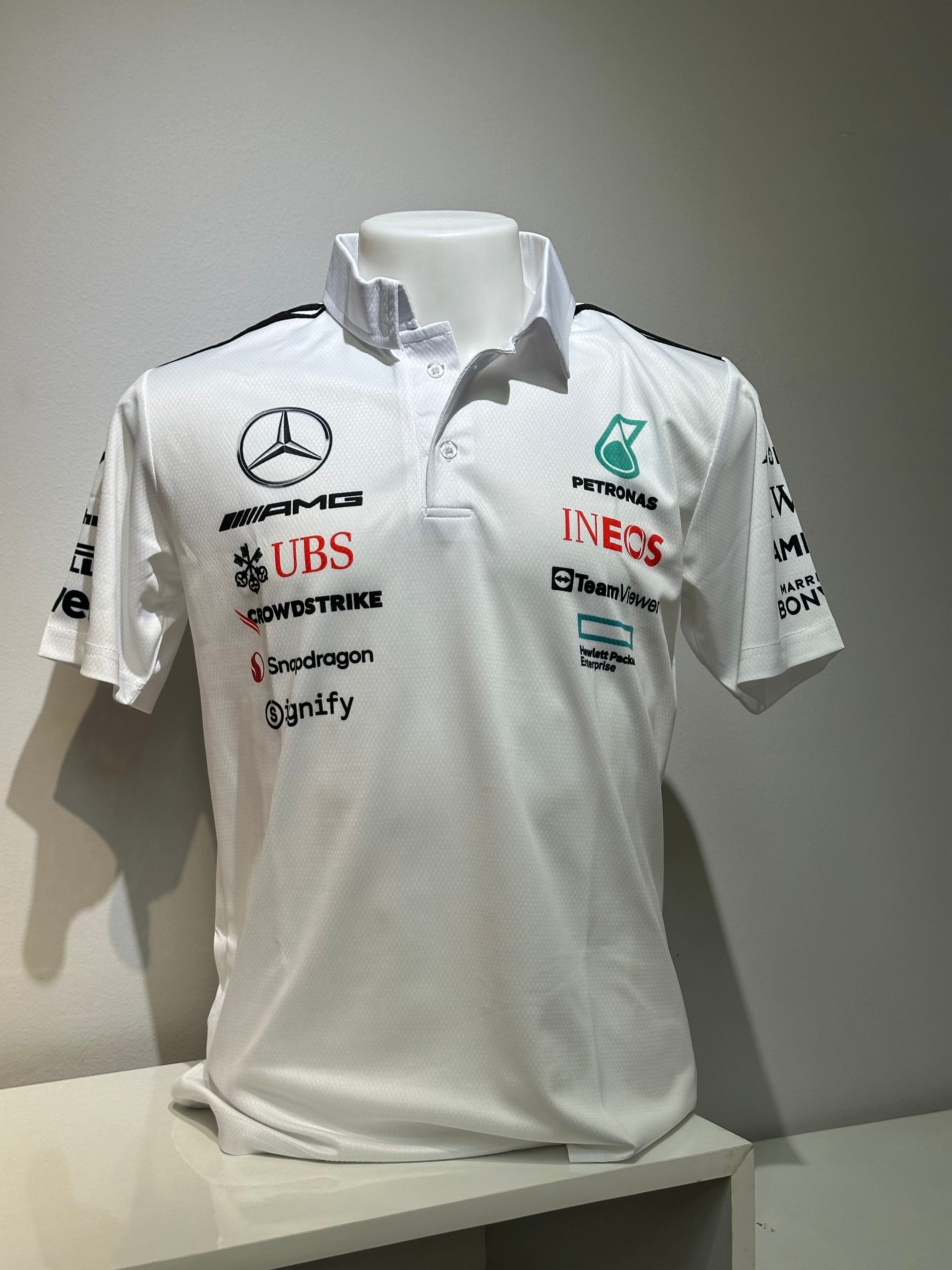 Mercedes Racing Polo Neck Jersey