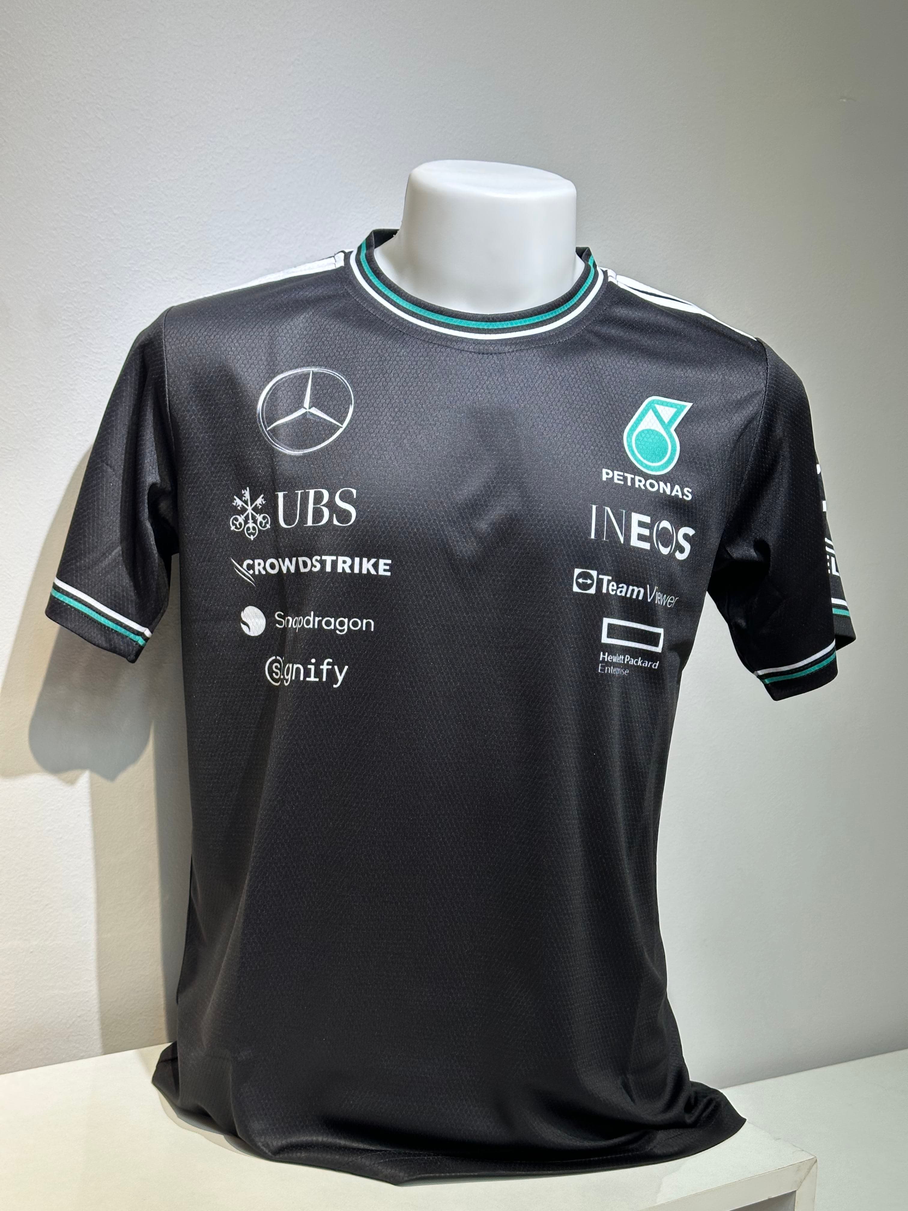Mercedes Racing Round Neck Jersey