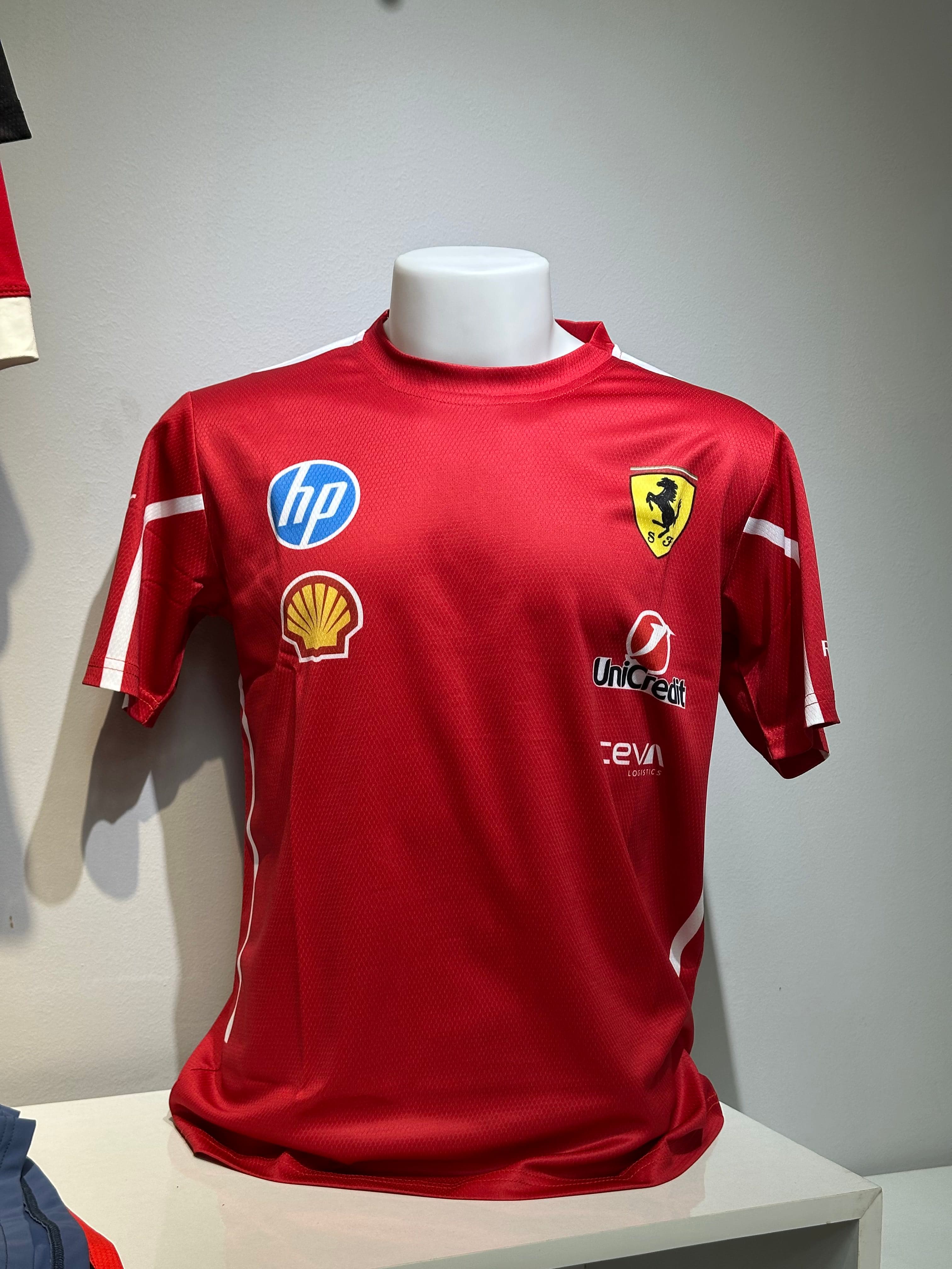 Ferrari Round Neck Jersey (RED)